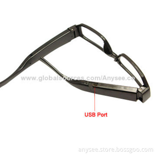Eye-glasses spy camera